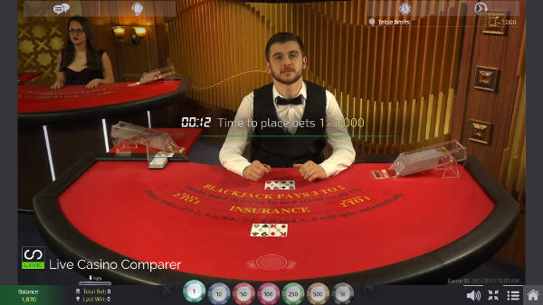 unlimited Blackjack with Auto splits - turkish