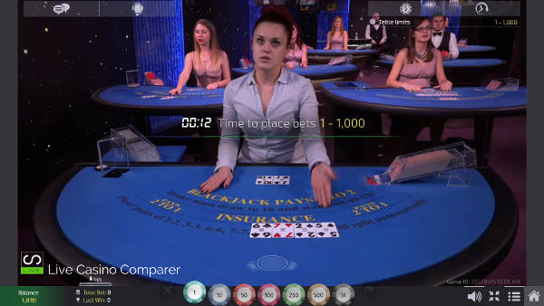 Unlimited Blackjack with Auto Splits