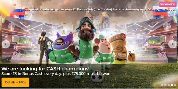 mr green world cup live casino promotions