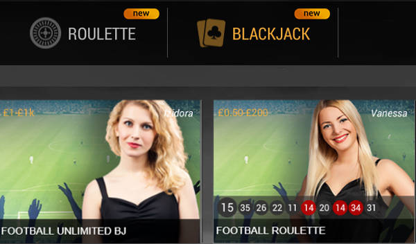 Playtech Football Blackjack & Football Roulette
