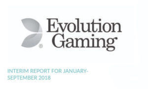 evolution interim report september 2018