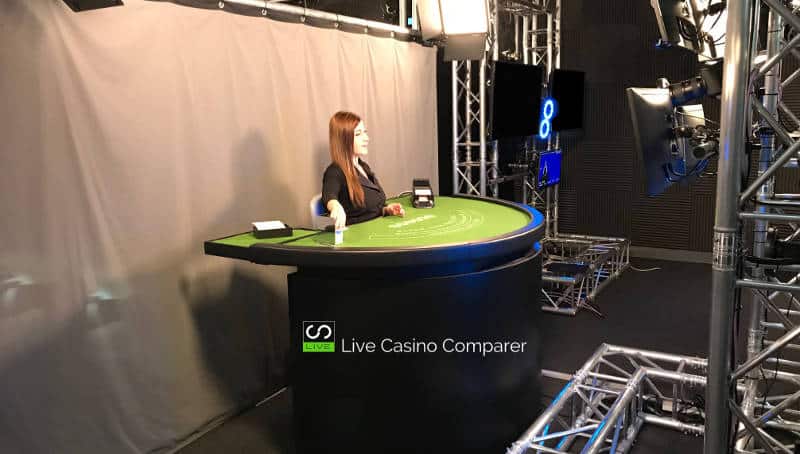 netent live dealer green screen