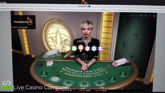 Pragmatic Play Live Blackjack