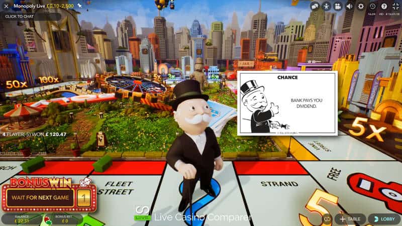 monopoly chance