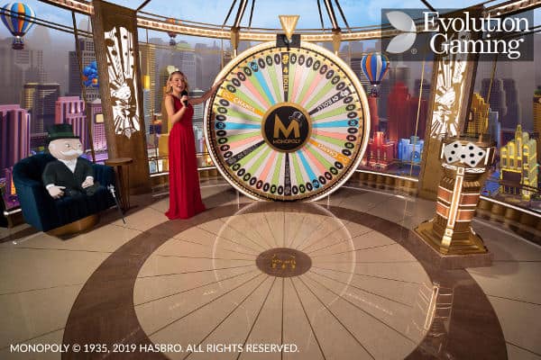 evolution launch monopoly live
