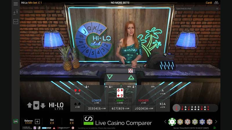 Hilo Casino Game - Play Original Hilo Game Online at Stake