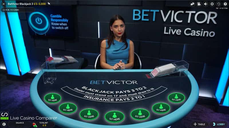 betvictor Blackjack