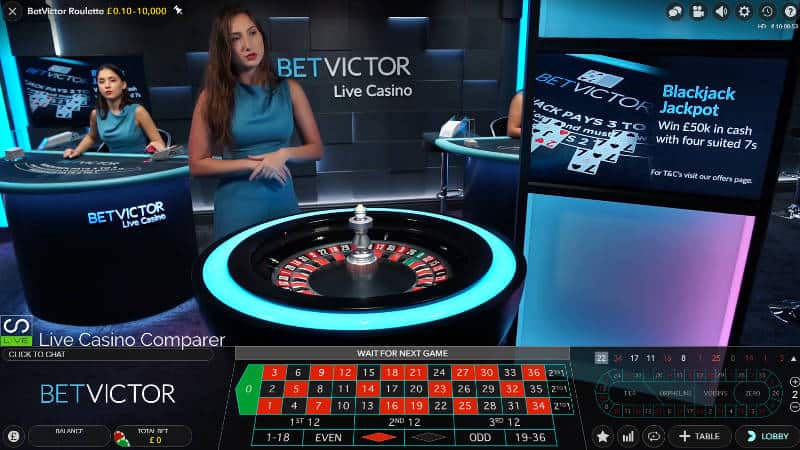 betvictor Live Casino Studio