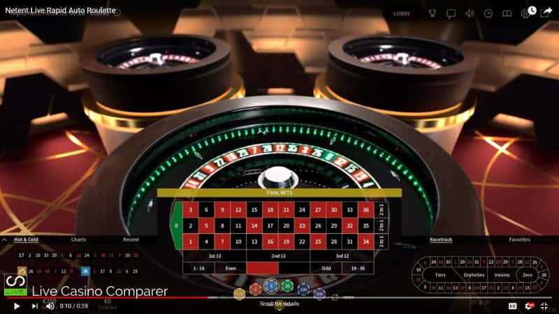 new playing interface netent live auto roulette