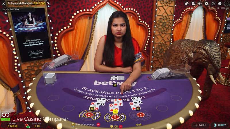 Betway Bollywood Blackjack