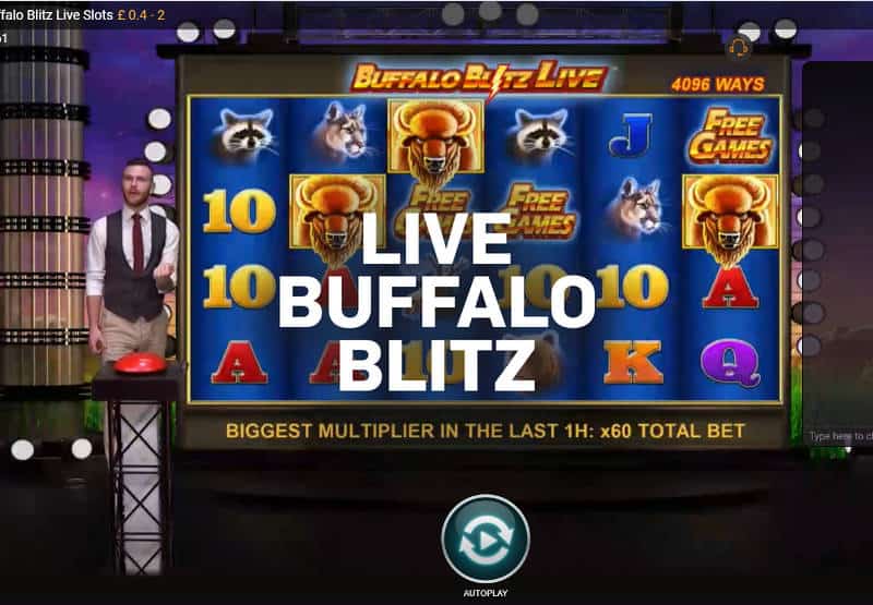 playtech live Buffalo Blitz