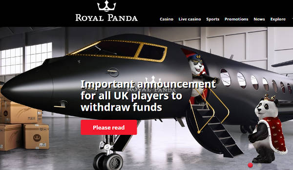 royal panda leaves uk