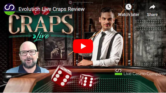 evolution live craps video