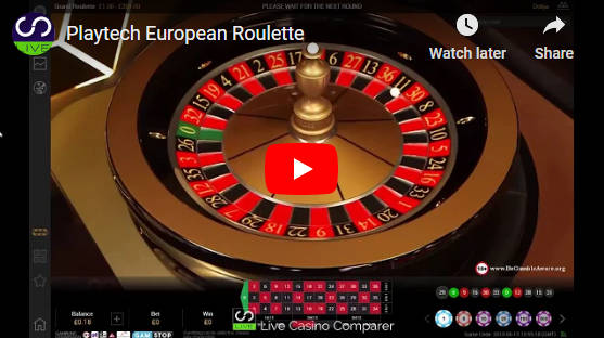 playtech european roulette video review