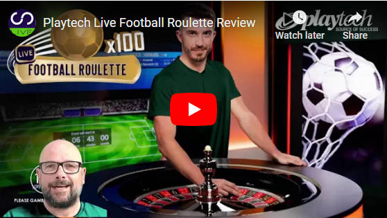 playtech football roulette video