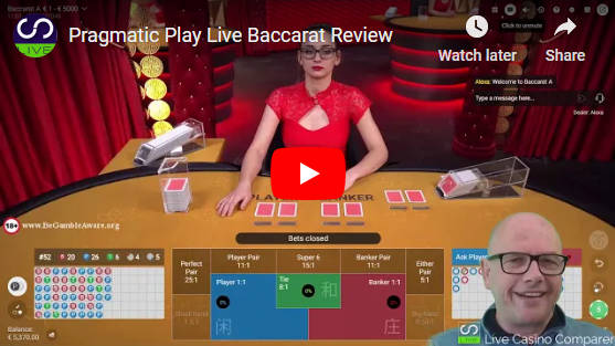 pragmatic play live baccarat review