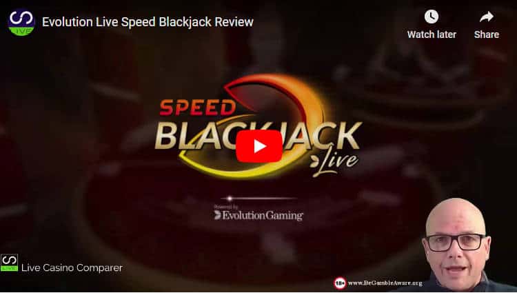 speed blackjack video review