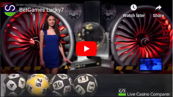 betgames lucky7 video