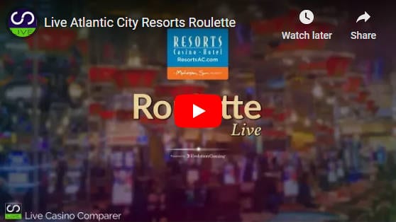 evo atlantic city roulette video