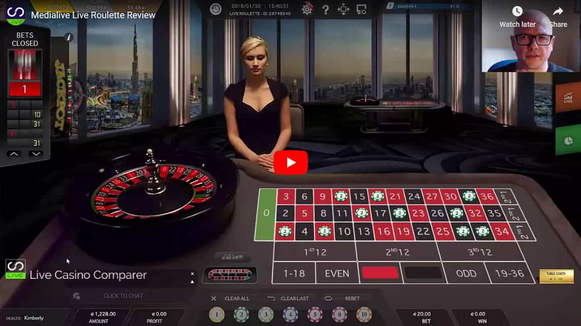 Live Roulette Software