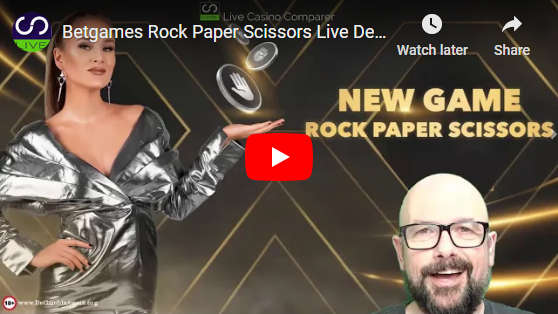 betgames rock paper scissors video