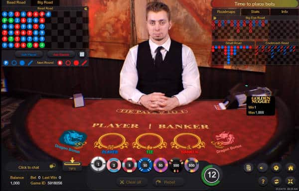 ezugi nj baccarat