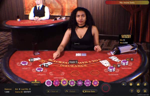 ezugi nj blackjack