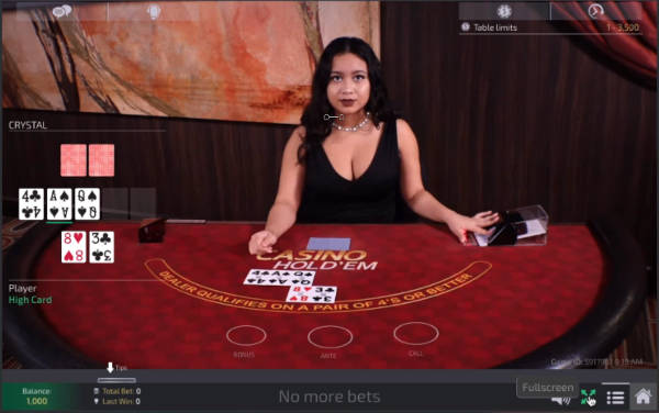 ezugi nj casino holdem