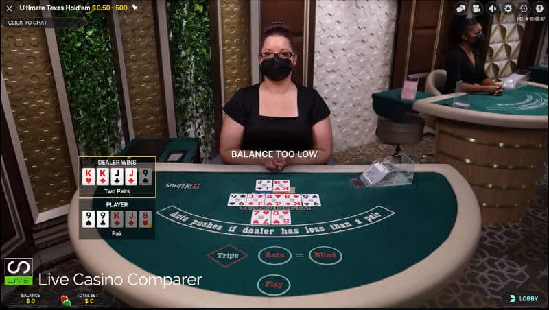 new jersey evolution ultimate texas holdem