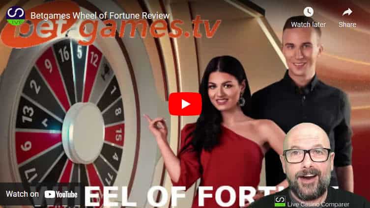 betgames wheel of fortune video review