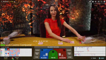 how to play live baccarat