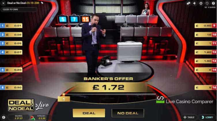 deal or no deal live game round