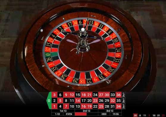 European Roulette Wheel