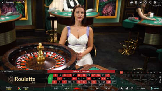 studio european roulette table