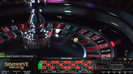 Immersive Roulette closeup