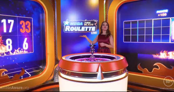 Playtech Mega Fire Blaze Roulette Live - Review and Strategy Guide
