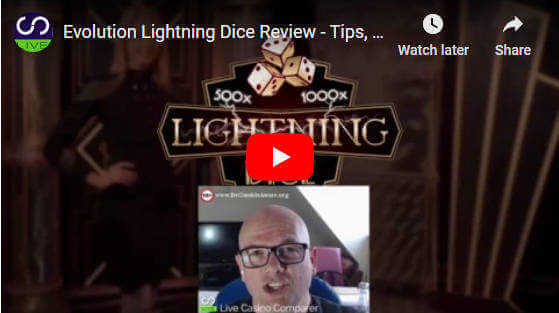 lightning dice video