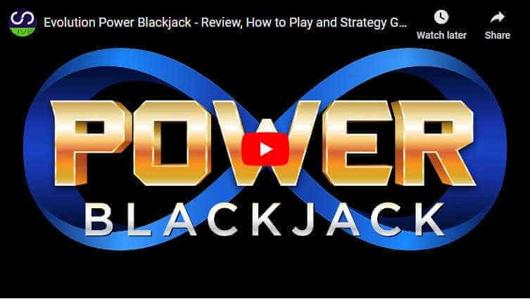 power blackjack video review