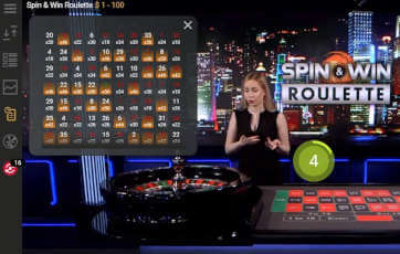 spin & win Roulette