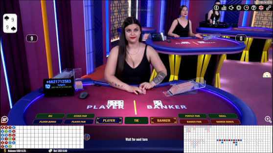 vivo live baccarat