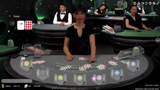 vivo gaming live blackjack