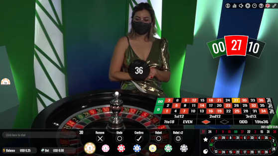 vivo live roulette