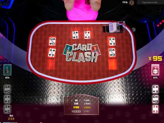 card clash 95x win!