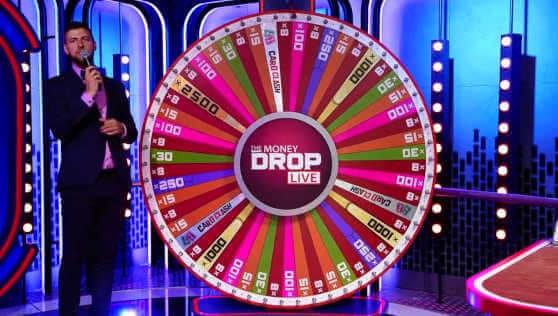 money drop live wheel