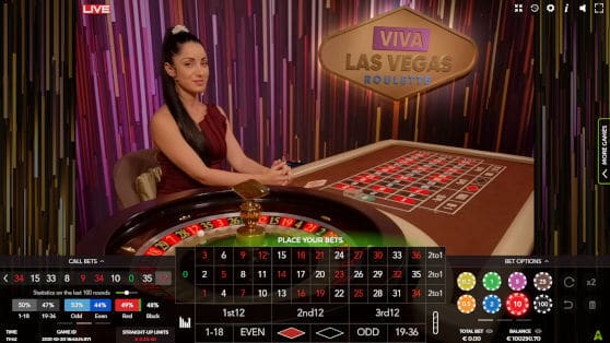 authentic viva las vegas roulette