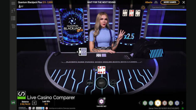 Playtech Live Quantum Blackjack Plus - Review & Strategy Guide