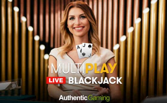 authentic multiplay blackjack