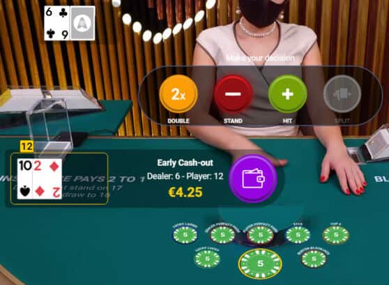 BetConstruct Cashout Blackjack by BetConstruct