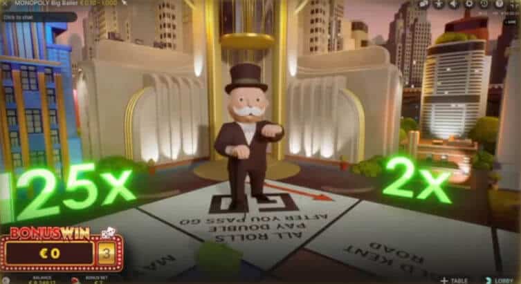 monopoly big baller results