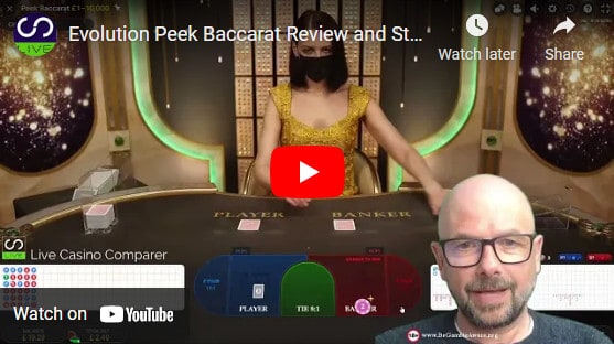peek baccarat youtube video review